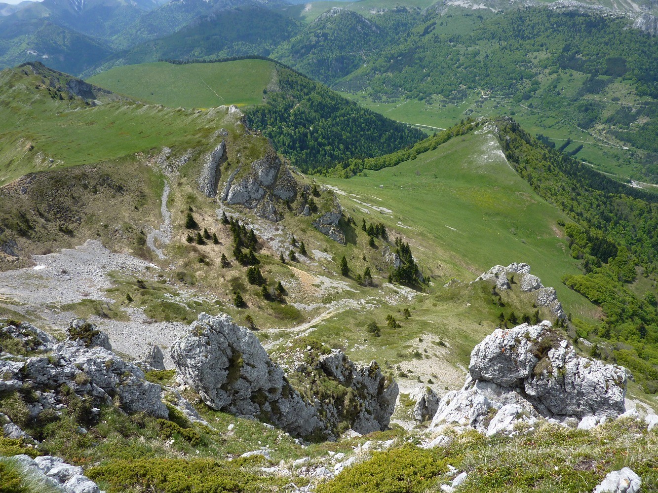 La grande cuvette ouest, du Rognon