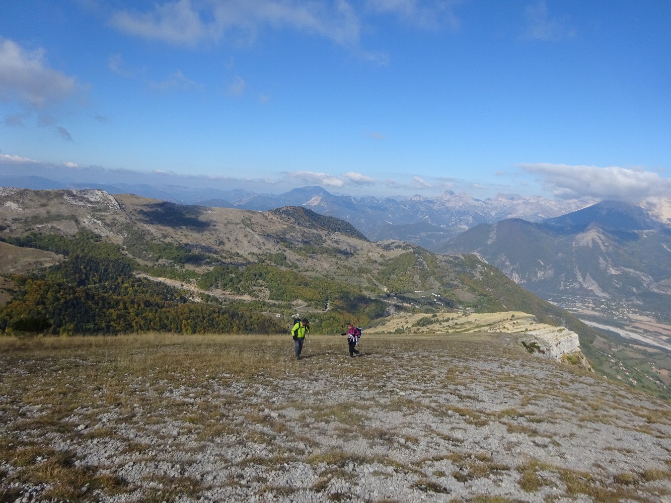 La montÃ©e vers le pic de CÃ©Ã¼se