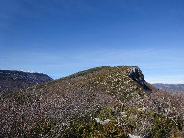 La montagne de Sumiou vue de l&apos;antÃ©cime 1096