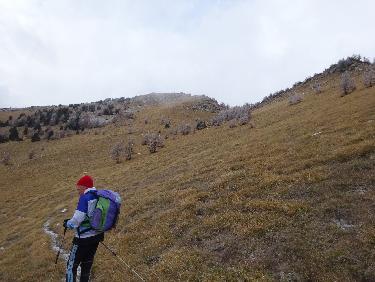 La tÃªte de la Clappe vue du sentier des cabrettes