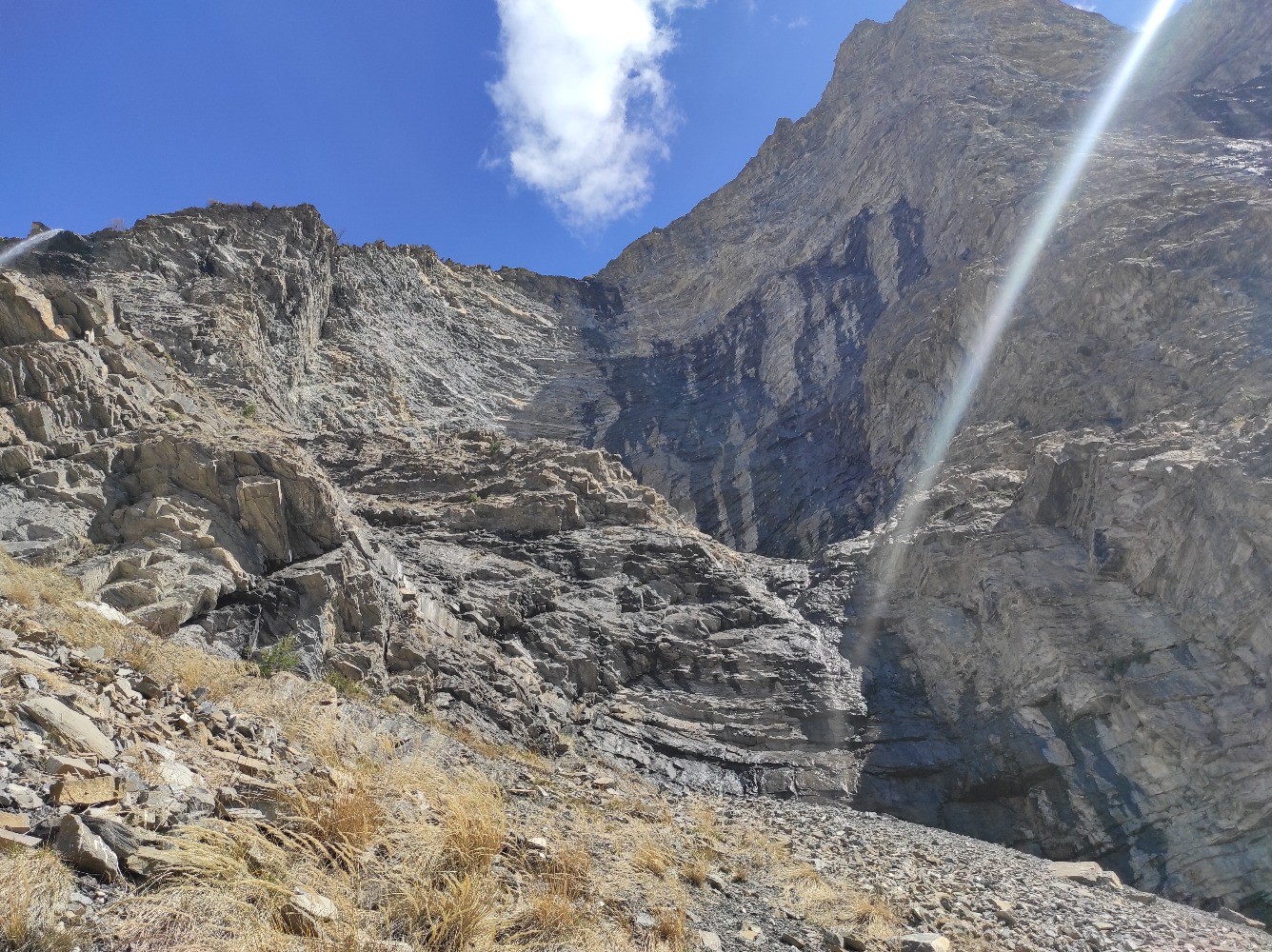 la traversÃ©e des falaises , et une cascade en ht Ã  D