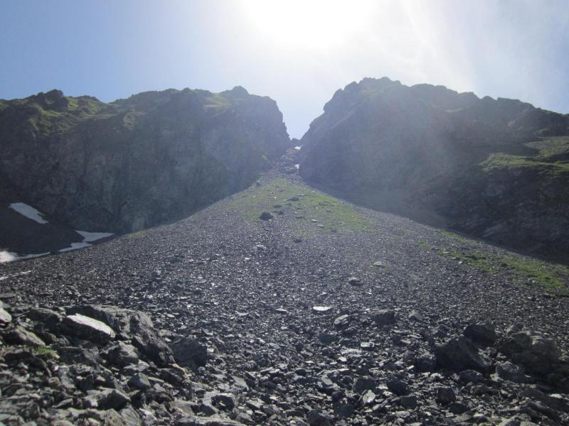 la brèche-couloir repère