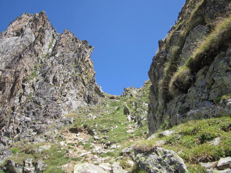 la brèche, l'autre versant