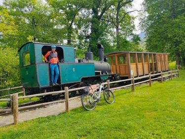 La crémaillère à VTT