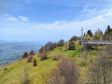 La crémaillère à VTT