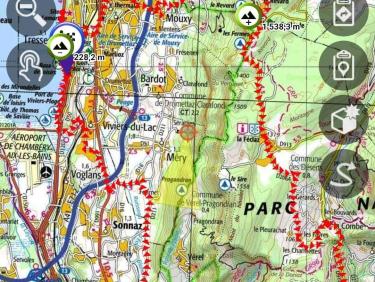 La crémaillère à VTT
