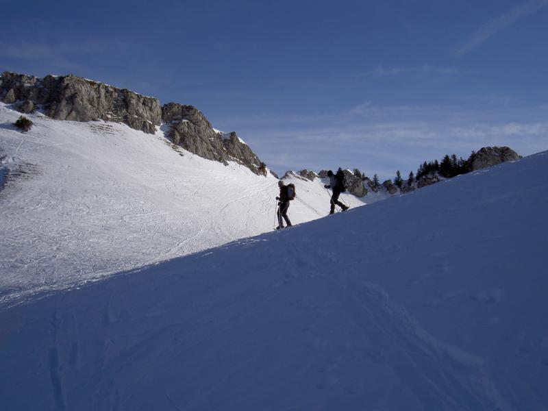 la descente