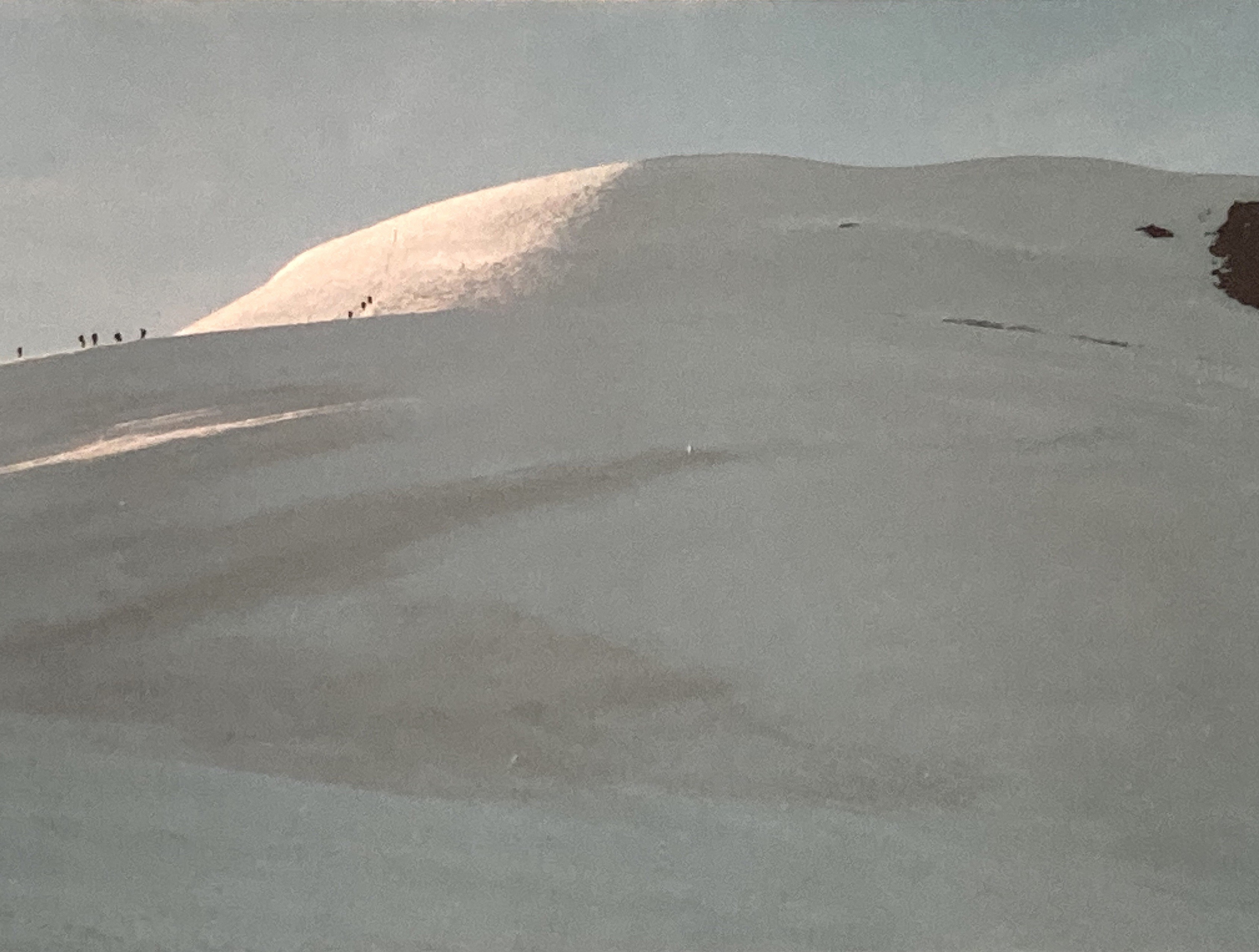 Là-haut, le sommet...