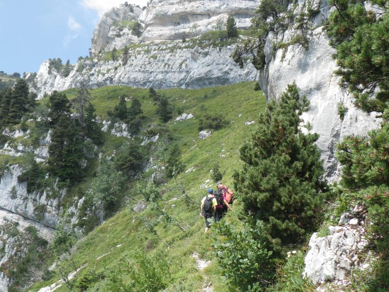 la montée
