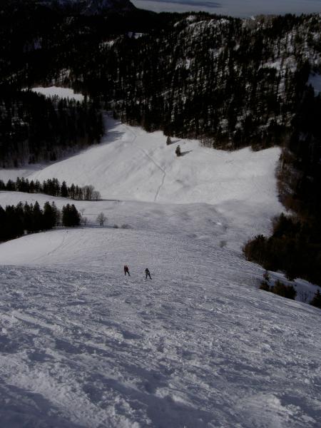 la montée à la cheminée