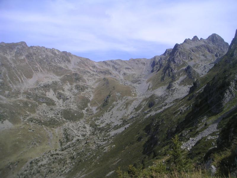 la montée aux Vénétier