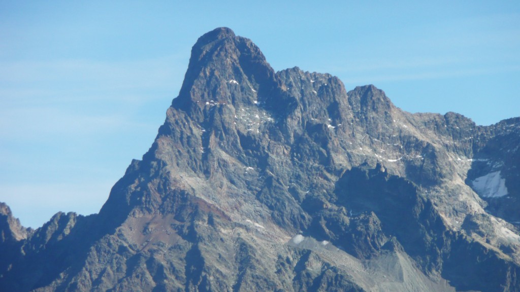 la pointe vertigineuse de l'Olan