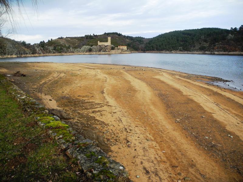 la vaste plage des Camaldules