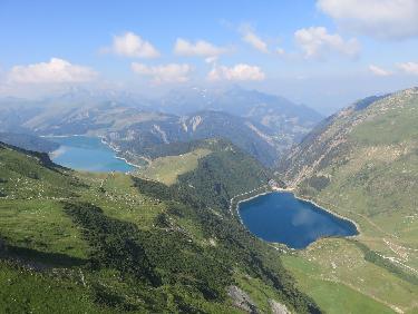 Lac de Roselend et de la Gittaz