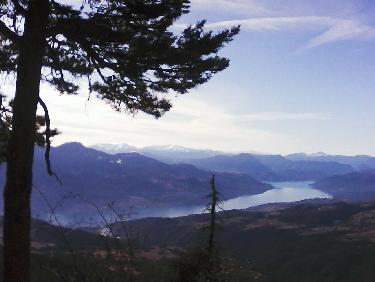 Lac serre-ponÃ§on et les Monges