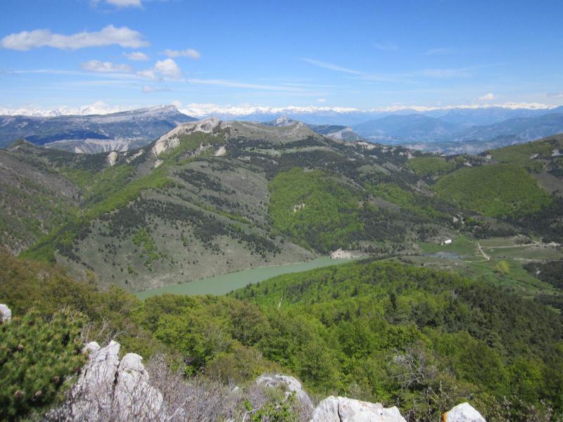 lac de Peyssier....en eau!