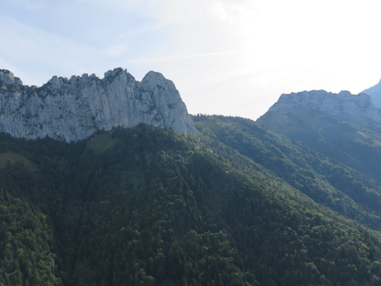Lanfons et le col des FrÃªtes Ã  droite