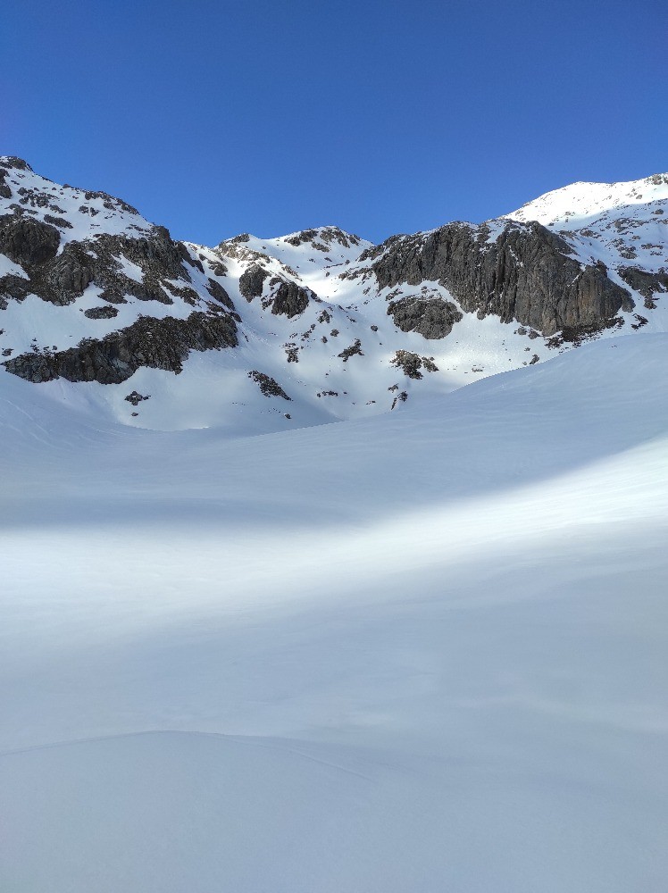 le bout du lac , vers les 