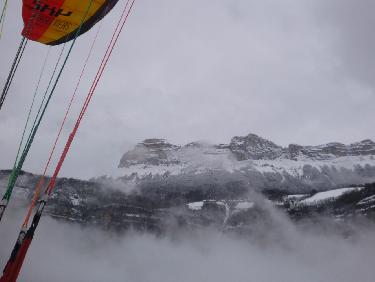 Enfin de la neige sur les sommets