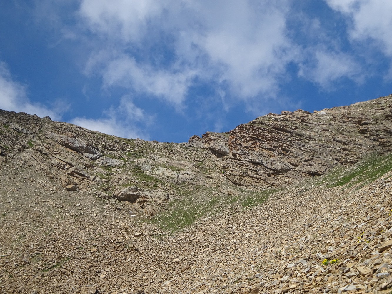 Le col Ã  2795m sous l'Aupillon
