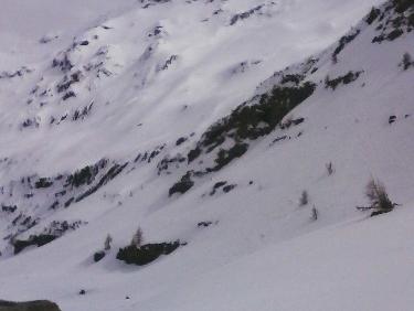 le grand pinier , Ã  la descente