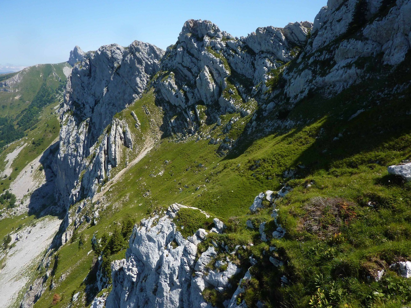 Le Grand PrÃ© encore, mais cette fois vu de son extrÃ©mitÃ© sud