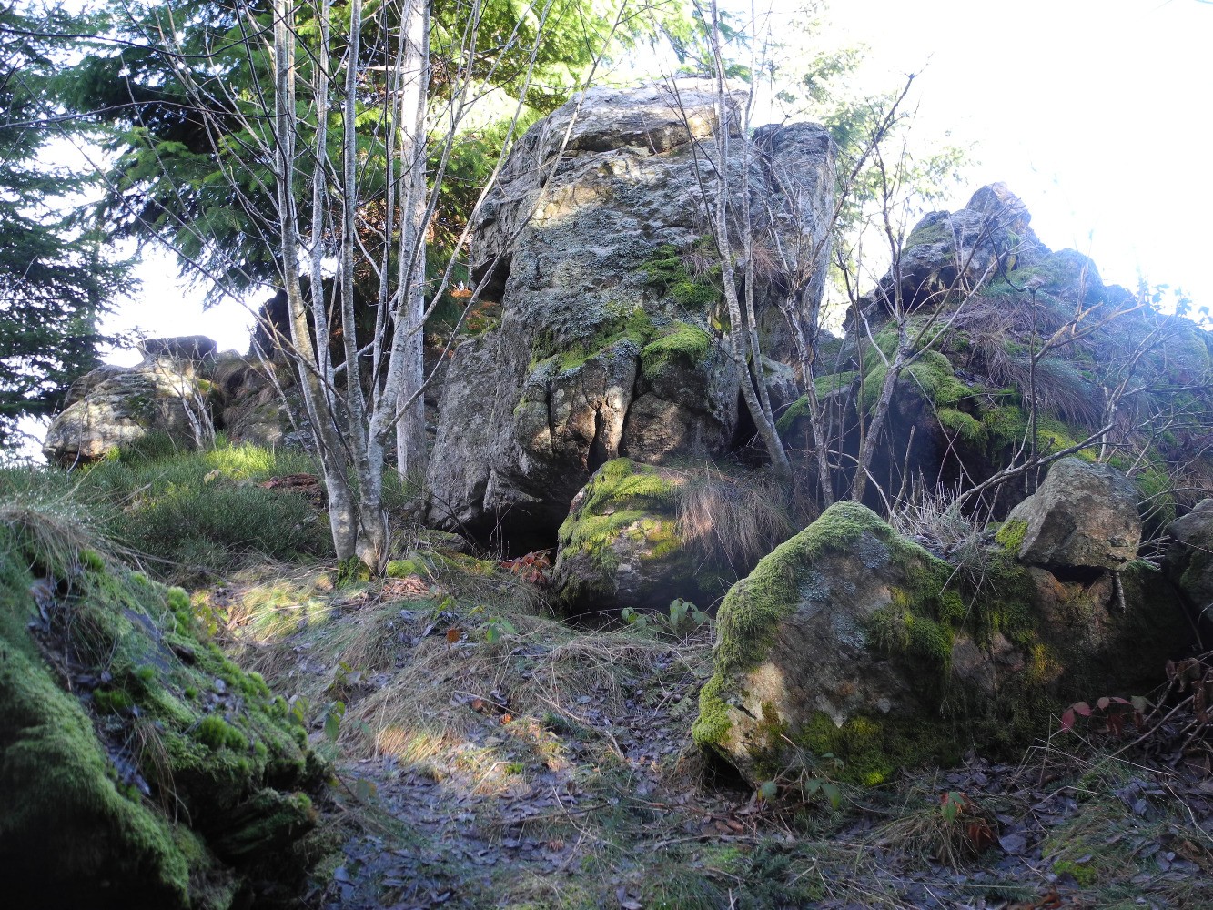 le gros rocher au Chirat des Cassons