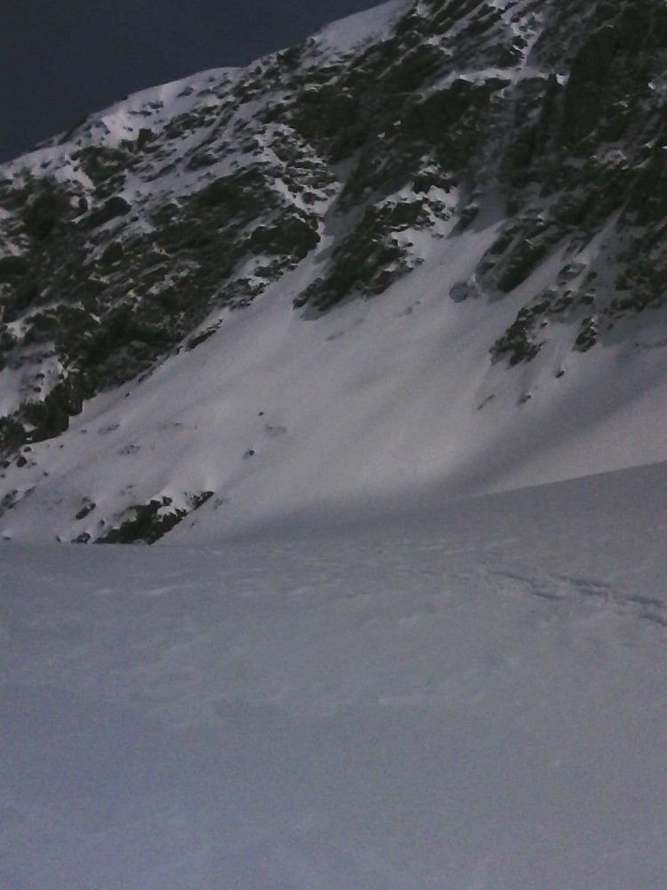 le haut du dernier raidillon , sous le roc diolon , avant la cuvette qui mÃ¨ne au col de freissiniÃ¨res