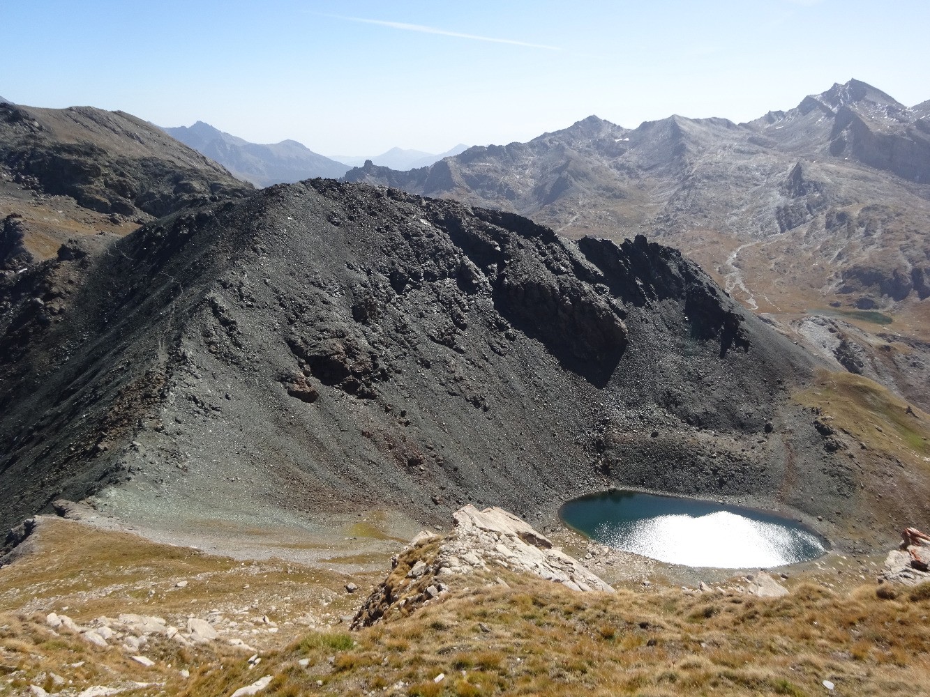 Le lac de la Noire et la Petite TÃªte Noire