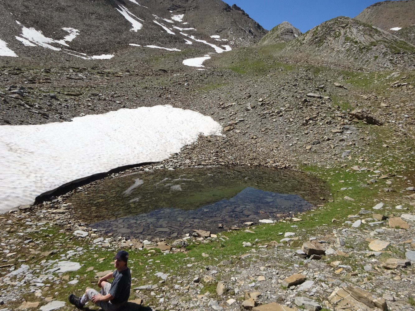 Le lac de la Tourtisse Ã  2605m