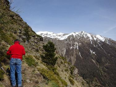 Le mont Guillaume vu du sentier en balcon