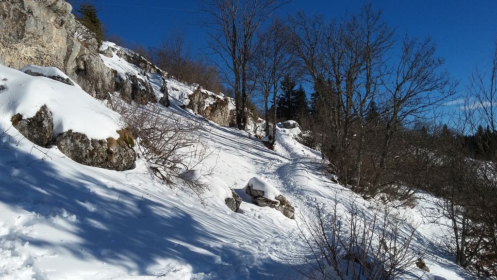 Le Mouicherotte en raquettes