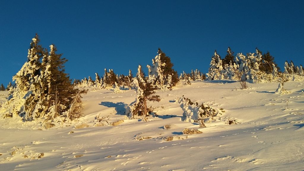 Le Mouicherotte en raquettes