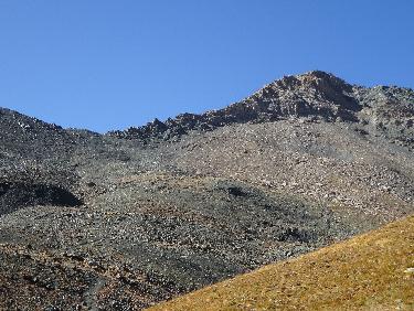 Le pic de la FarnÃ©irÃ©ta et le col de la Noire
