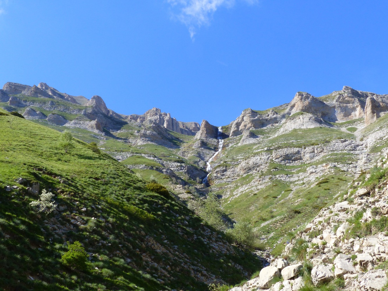 Le ruisseau du Lauzon.