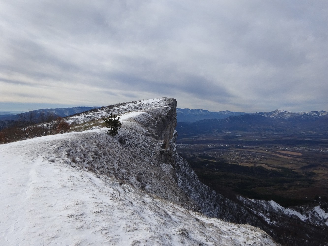 Le sommet de la montagne de Gache