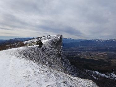 Le sommet de la montagne de Gache