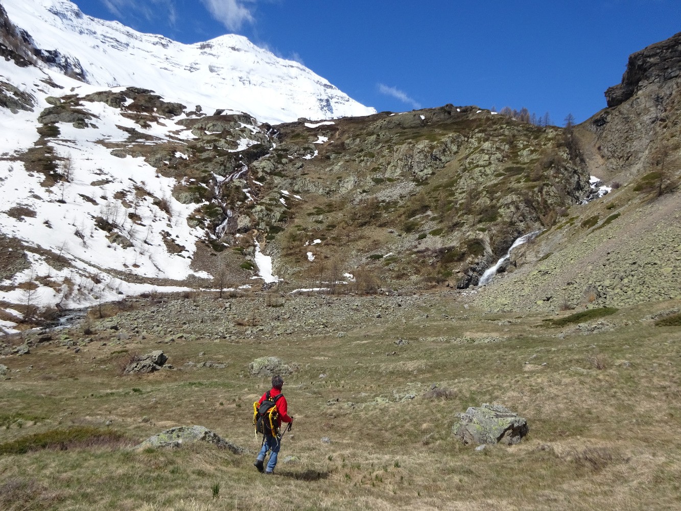 Le verrou de Chichin, vers 1930m