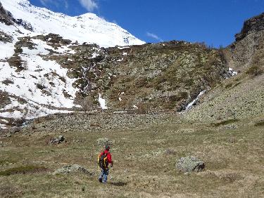 Le verrou de Chichin, vers 1930m