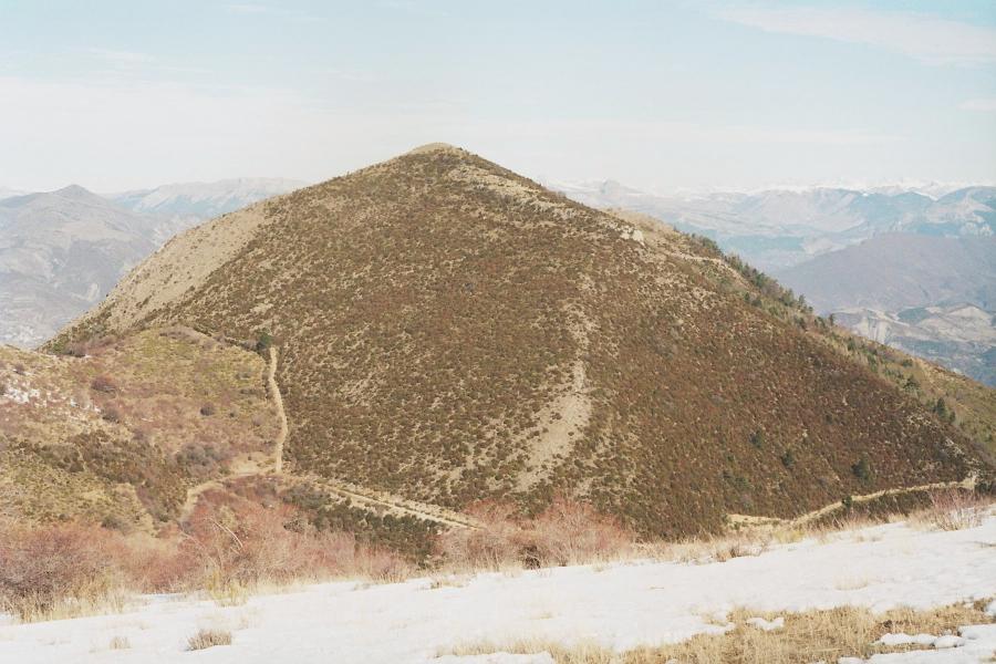 le Cousson Nord depuis le sommet Sud
