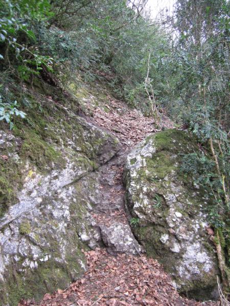 le 1er des passages en marches rocheuses
