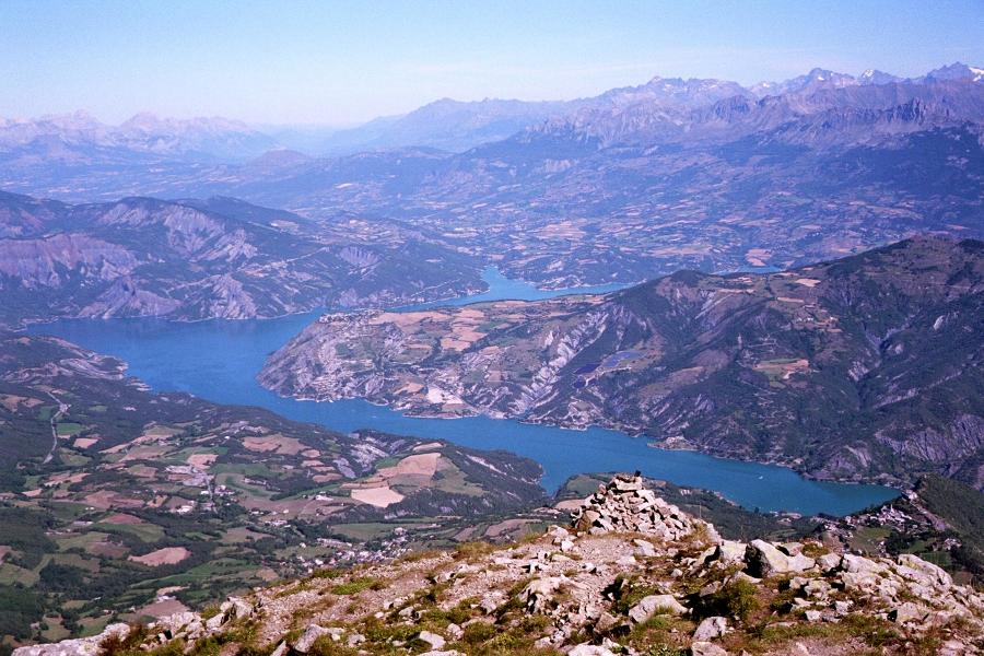 le Lac depuis l'antécime