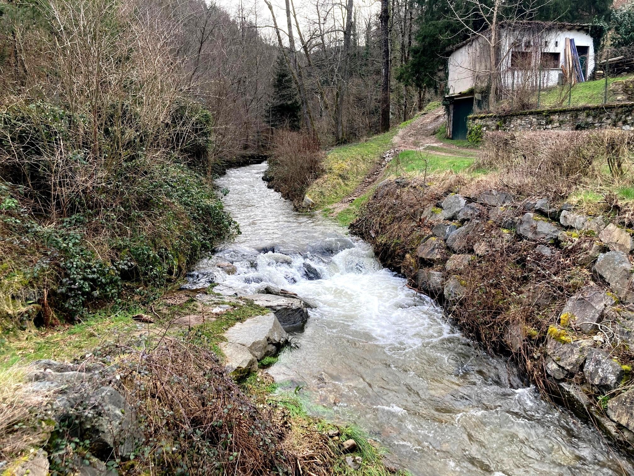 Le Ban depuis sa passerelle