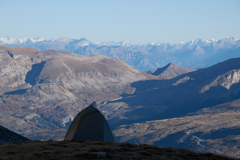 le bivouac est pret