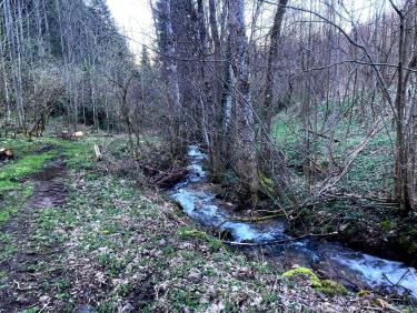 Le chemin des pêcheurs et le Jarret