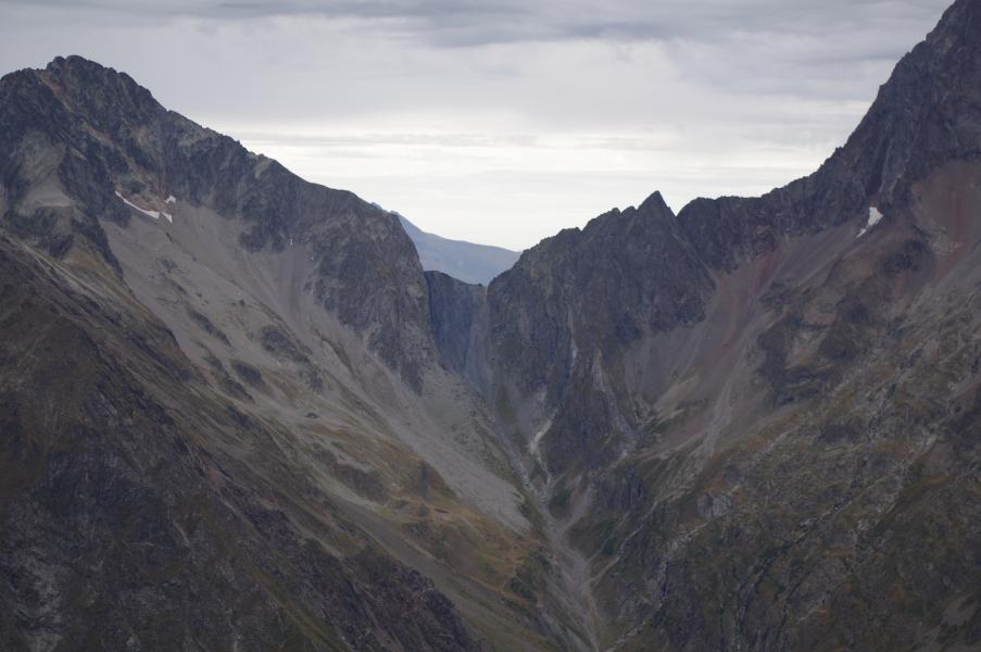 le col depuis côte Belle