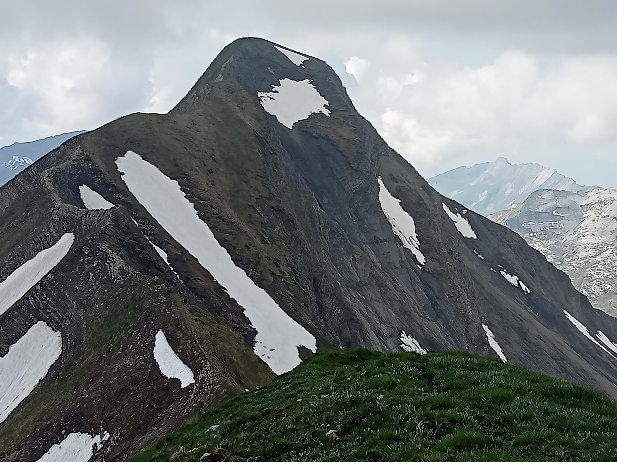 Le parcours de crête final