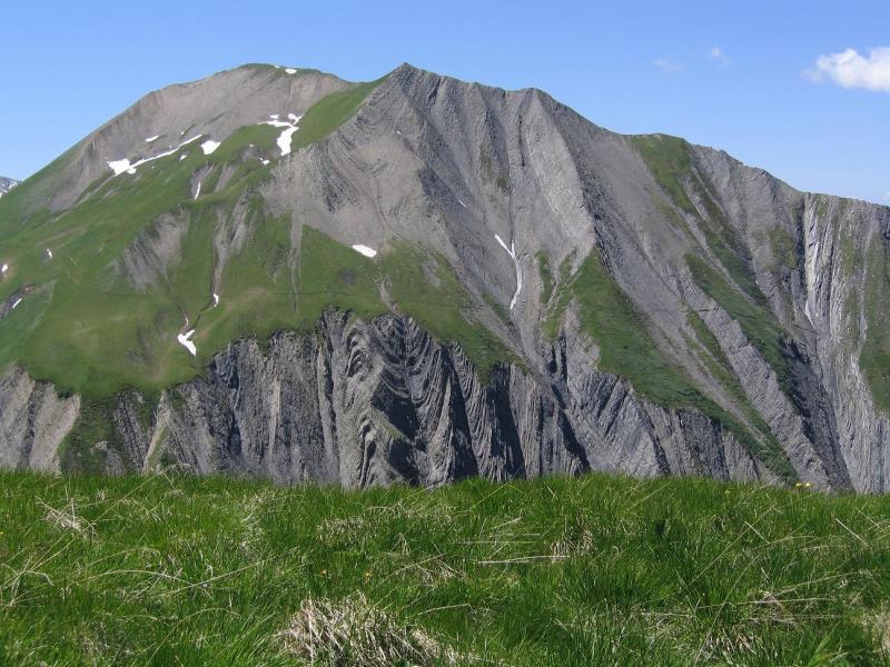 le sentier entre col du sabot et le col du Couard