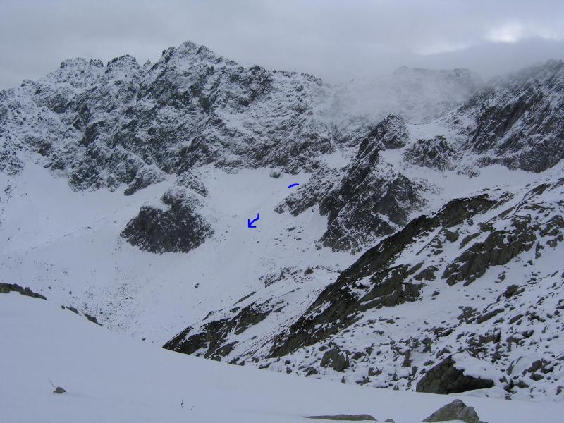 le vallon descendant du col Moretan