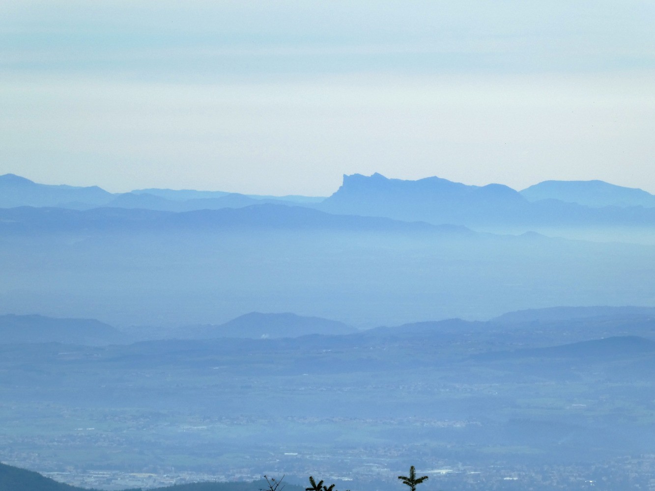 Les 3 Becs depuis le CrÃªt de la Perdrix
